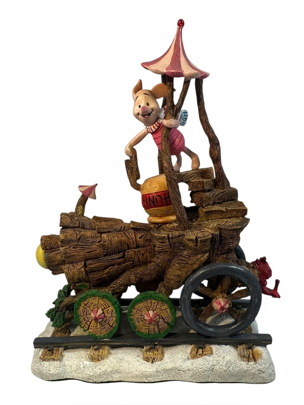 Piglet Holiday Express Train Engine Disney Danbury Mint Christmas Vintage